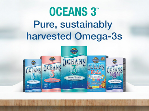 Garden of Life Oceans Mom Prenatal DHA Omega-3, Strawberry, 30 Softgels