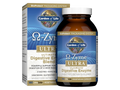 Garden of Life Omega-Zyme Ultra Digestive Enzymes Vegan Capsules front bottle packaging showing product name and branding- 180capsules