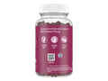 Garden of Life Organic Beet Root Beauty Gummies Raspberry 60 Count side bottle packaging with key benefits detail