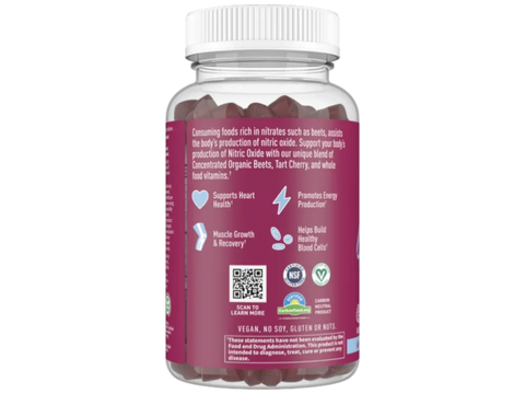 Garden of Life Organic Beet Root Gummies, Raspberry - 60 Count