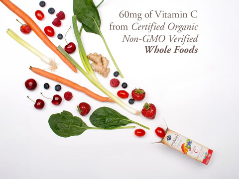 Garden of Life Organic Vitamin C Spray - Cherry Tangerine, 58ml