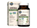 Garden of Life Organics Daily Balance Adaptogenic Herbs and B Vitamins 120 Tablets bottle front label packaging