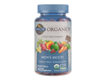 Garden of Life Organics Men's Gummy Vitamins Berry 120 Count front bottle packaging showing product name and branding
