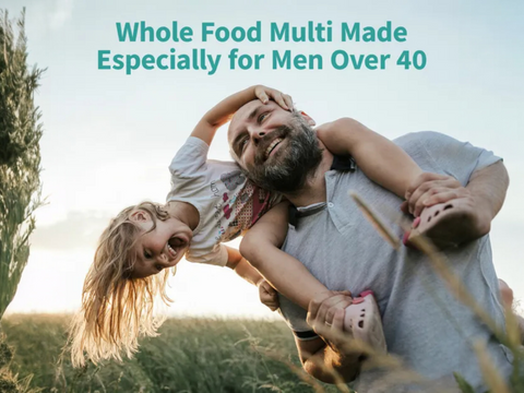 Garden of Life Organics Men's Multi 40+ - Whole Food Tablets