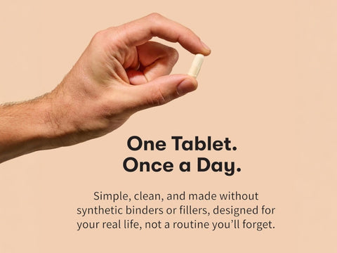 Garden of Life Organics Once Daily Whole Food Multivitamin Vegan Tablet for Men how to use dosage instructions label