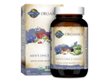 Garden of Life Organics Once Daily Whole Food Multivitamin Vegan Tablet for Men bottle front label packaging- 60 tablets