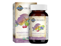 Garden of Life Organics Once Daily Whole Food Multivitamin Vegan Tablet for Women bottle front label packaging- 30 tablets