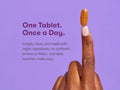 Garden of Life Organics Once Daily Whole Food Multivitamin Vegan Tablet for Women how to use dosage instructions label