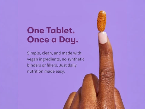 Garden of Life Organics Once Daily Whole Food Multivitamin Vegan Tablet for Women how to use dosage instructions label