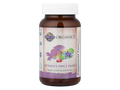 Garden of Life Organics Once Daily Whole Food Multivitamin Vegan Tablet for Women bottle front label packaging- 60 tablets