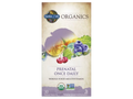 Garden of Life Organics Prenatal Once Daily with Folate and Iron Vegan Tablets bottle front label packaging- 30 vegan tablets