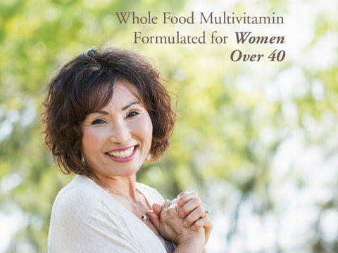 Garden of Life Organics Vegan Multivitamin Tablets for Women 40+ - with B12 & Iron