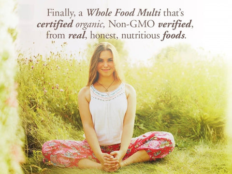 Garden of Life Organics Vegan Multivitamin Tablets for Women 40+ - with B12 & Iron