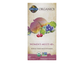 Garden of Life Organics Vegan Multivitamin Tablets for Women 40 Plus with B12 and Iron bottle front label packaging- 60 tablets