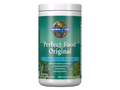 Garden of Life Perfect Food Original Super Green Formula Powder 300g front tub packaging showing product name and branding