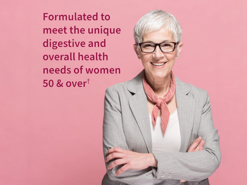 Garden of Life RAW Enzymes Women 50+ - Digestive Enzymes - 90 Caps