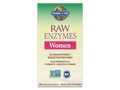 Garden of Life RAW Enzymes for Women 22 Enzymes with Probiotics 90 Veg Caps front bottle packaging showing product name and branding