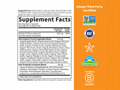 Garden of Life RAW Vitamin C 500 mg with Probiotics 60 Capsules supplement facts panel