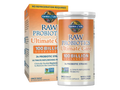 Garden of Life Raw Probiotics 100 Billion CFU 34 Strains and Enzymes 30 Veg Caps bottle front label packaging