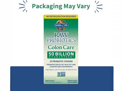 Garden of Life Raw Probiotics - 50 Billion CFU, Once Daily
