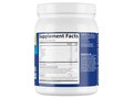 Supplement facts label for Super Seed powder with fiber and protein.