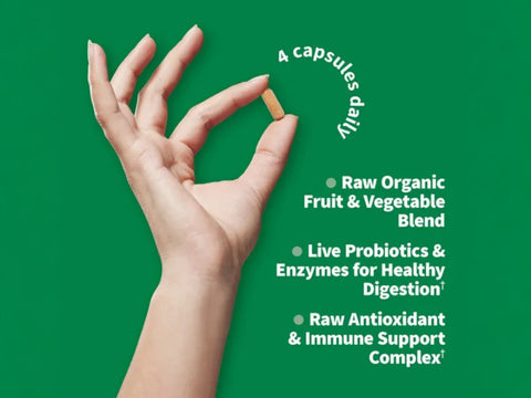 Garden of Life Vitamin Code Family Multi Whole Food Multivitamin 120 Vegan Caps how to use dosage instructions label