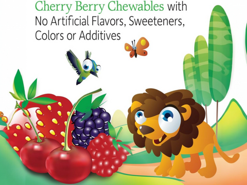 Garden of Life Vitamin Code Kids Chewable Multivitamin, Cherry Berry