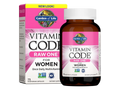 Garden of Life Vitamin Code RAW ONE for Women Once Daily Multi front bottle packaging showing product name and branding- 75 capsules