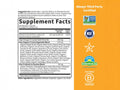 Garden of Life Vitamin Code Raw D3 2000 IU with Chlorella and Enzymes supplement facts nutrition information panel