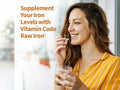 Garden of Life Vitamin Code Raw Iron & Vitamin C - 30 Capsules