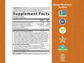 Garden of Life Vitamin Code Raw Iron and Vitamin C 30 Capsules supplement facts nutrition information panel