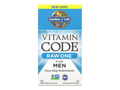 Garden of Life Vitamin Code Raw One for Men Multivitamin Veg Caps bottle front label packaging- 75 capsules