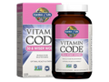 Garden of Life Vitamin Code Women's 50 Plus Multi with Probiotics and CoQ10 bottle front label packaging- 120 capsules