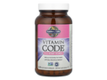 Garden of Life Vitamin Code Women's 50 Plus Multi with Probiotics and CoQ10 bottle front label packaging- 120 capsules