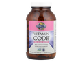 Garden of Life Vitamin Code Women's 50 Plus Multi with Probiotics and CoQ10 bottle front label packaging- 240 capsules