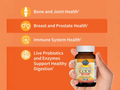 Garden of Life Vitamin D3 5000 IU Whole Food 60 Veg Capsules supplement facts nutrition information panel