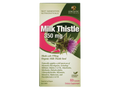 Genceutic Naturals Organic Milk Thistle 350mg capsules box front label 60 capsules