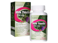 Genceutic Naturals Organic Milk Thistle 350mg capsules bottle & box front label 60 capsules