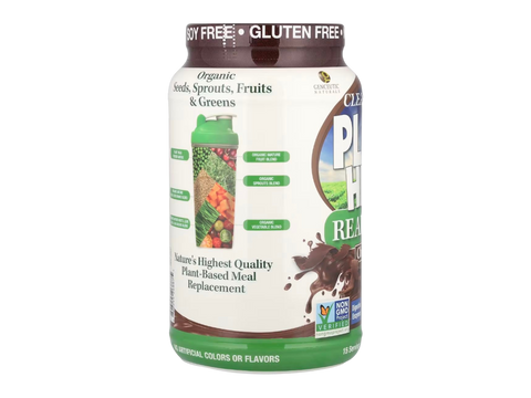 Genceutic Naturals Plant Head Real Meal Vegan Protein Powder Chocolate – 1050g