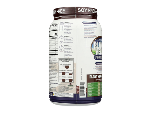 Genceutic Naturals Plant Head protein powder barcode tub 810g