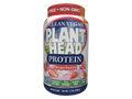 Genceutic Naturals Plant Head vegan protein strawberry powder container front label 780g