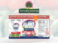Genceutic Naturals Plant Head vegan protein strawberry powder packaging barcode 780g