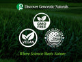Genceutic Naturals Plant Head Vegan Protein Powder Strawberry - 780g