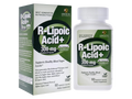 Genceutic Naturals R-Lipoic Acid 300mg capsules bottle & box front label 60 capsules