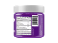 Purple supplement container with 'Supplement Facts' label on a white background