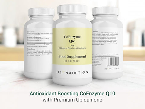 Hey Nutrition CoEnzyme Q10 100mg Ubiquinone - 60 Softgels