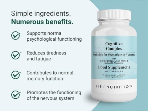 Hey Nutrition Mental Clarity Complex - 60 Capsules
