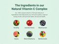 Hey Nutrition Natural Vitamin C 250mg Complex - 60 Capsules