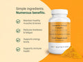Hey Nutrition Turmeric Extract Complex with Vitamin C - 60 Capsules