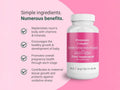 Hey Nutrition Women's Multivitamin with Folic Acid & Iron - 60 Capsules